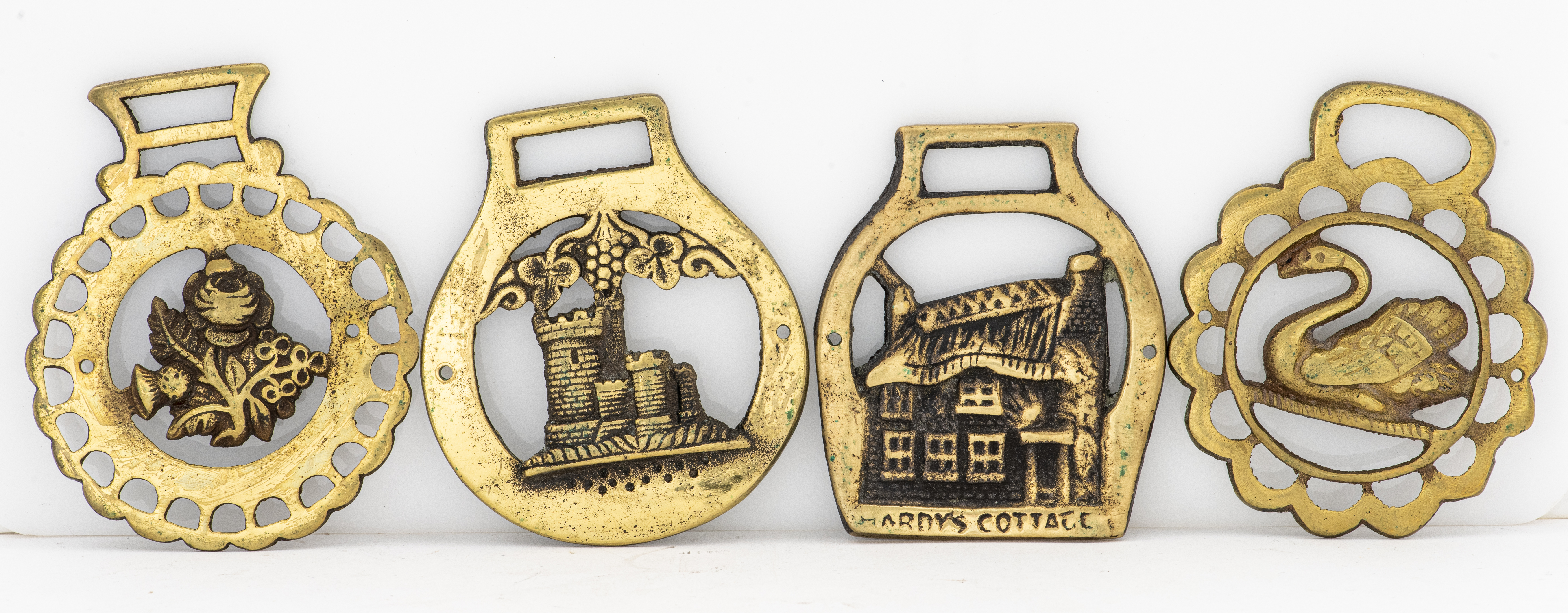 HORSE BRASSES, 4 Four horse