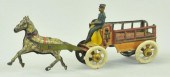 HORSE DRAWN CART PENNY TOY Mei