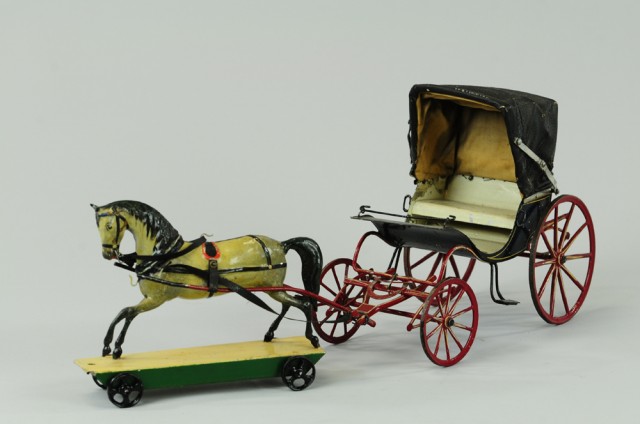 HORSE DRAWN COACH Early hand