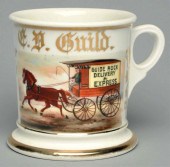 Horse-Drawn Delivery Wagon Sha