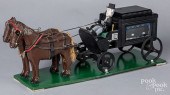 HORSE DRAWN HEARSE AND UNDERTA