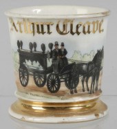 Horse-Drawn Hearse Shaving Mug