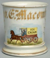 Horse-Drawn ice cream wagon sh