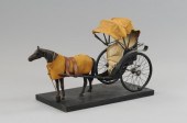 HORSE DRAWN RICKSHAW Tin plate