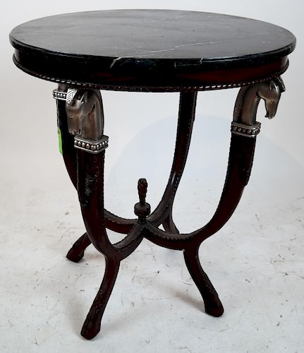 HORSE-FORM BOUILLOTTE TABLE,