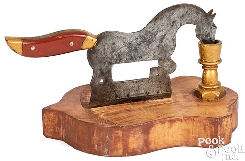 HORSE FORM CHOPPER WITH BIRCH