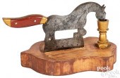 HORSE FORM CHOPPER WITH BIRCH