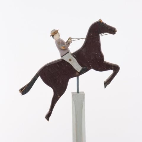 HORSE & RIDER WEATHERVANE,
