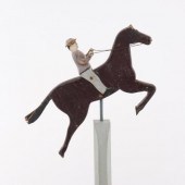 HORSE & RIDER WEATHERVANE, QUE