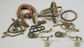 HORSE SPURS & SHOES, INCL SPAN