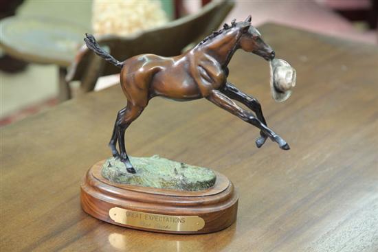 HORSE STATUE. Bob Parks (Arizona 