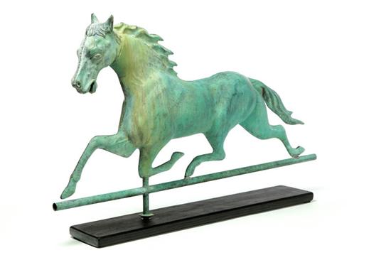 HORSE WEATHERVANE.  American 