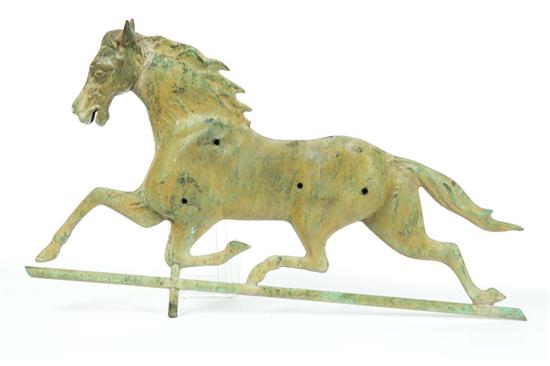 HORSE WEATHERVANE.  American 