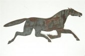 HORSE WEATHERVANE.  Attributed