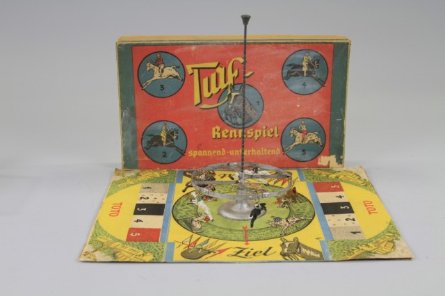 HORSES SPIRAL BOXED TOY Marked