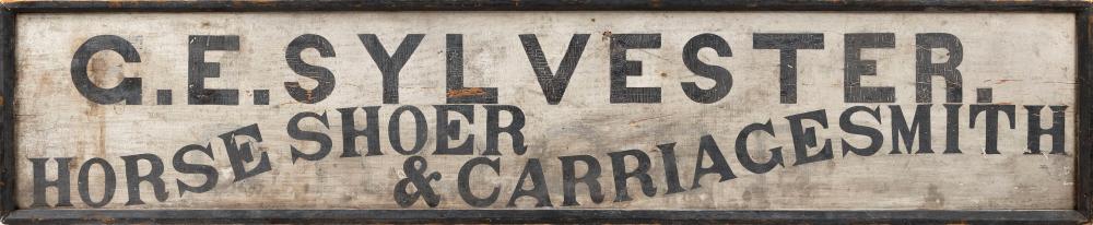 HORSESHOE MAKER'S TRADE SIGN