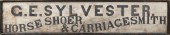 HORSESHOE MAKER'S TRADE SIGN A