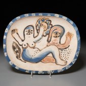 HORST ANTES, CERAMIC CHARGER,