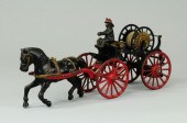 HOSE REEL Ives c. 1895 cast ir