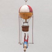 HOT AIR BALLOON ACROBAT TIN TO