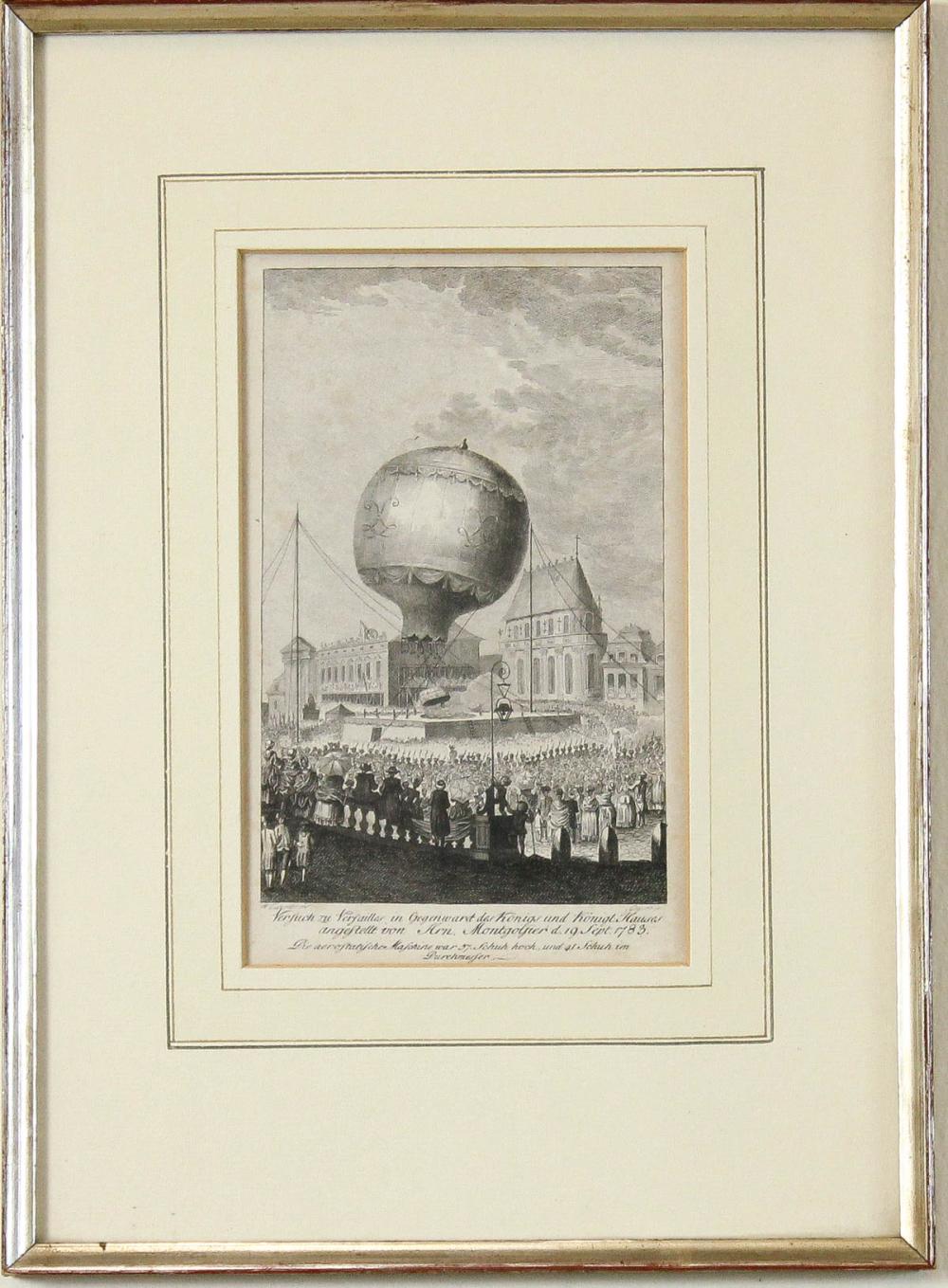 HOT-AIR BALLOON ASCENT AT