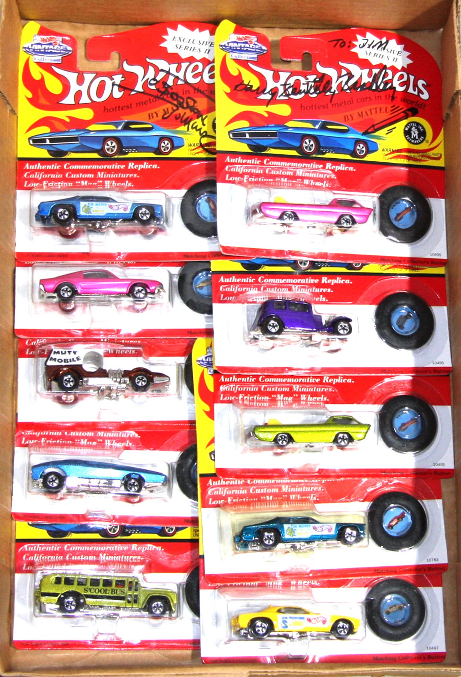 HOT WHEELS REDLINE REPLICAS,