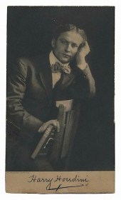 HOUDINI, HARRY. PHOTOGRAVURE P