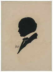 [HOUDINI, HARRY] SILHOUETTE OF