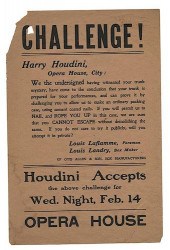 HOUDINI TRUNK ESCAPE CHALLENGE