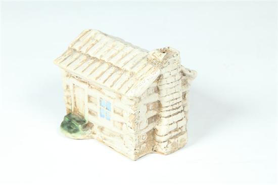 HOUGHTON POTTERY LOG CABIN.  Dalton