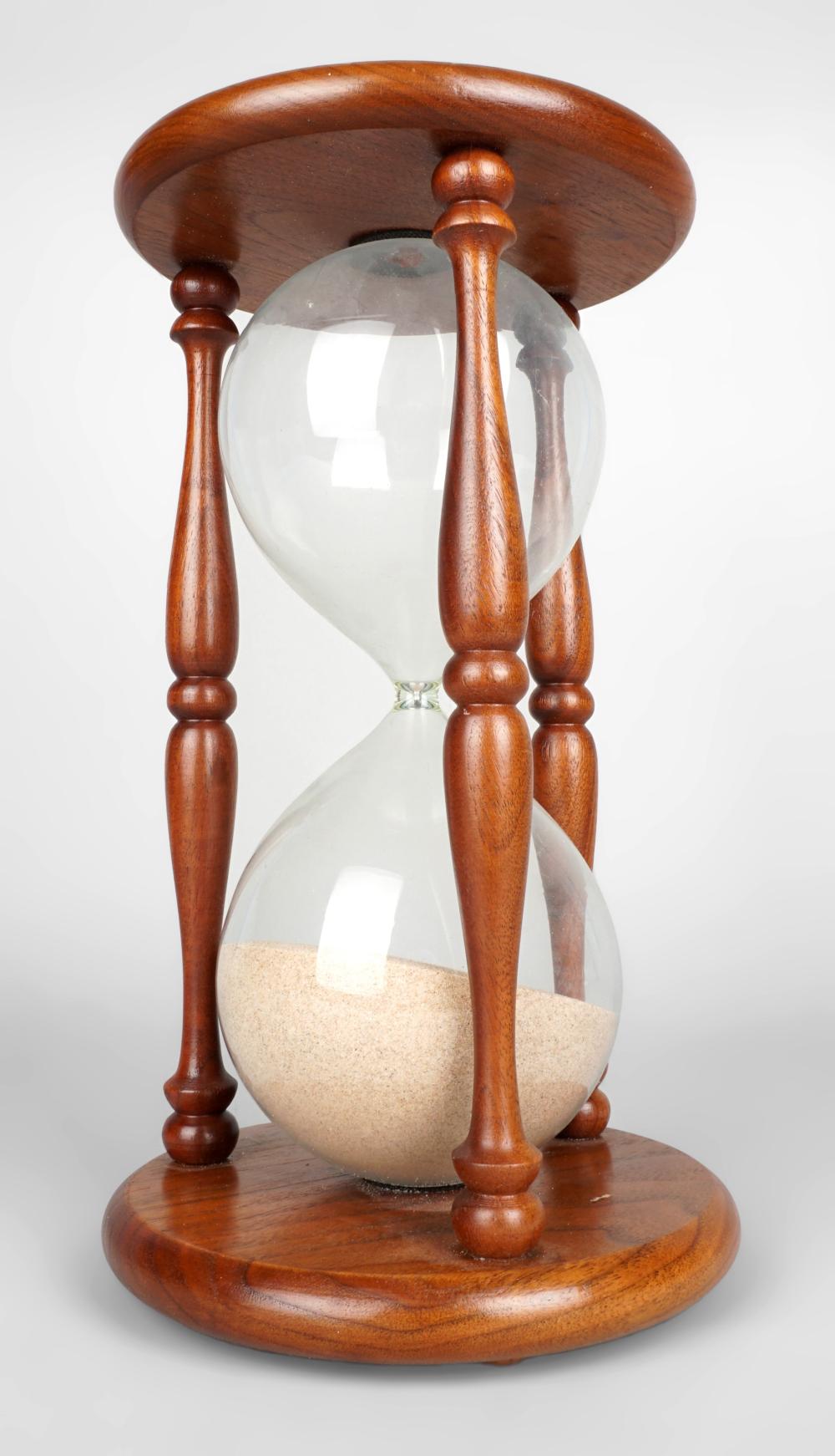 HOURGLASS PRESENTED TO GENERAL