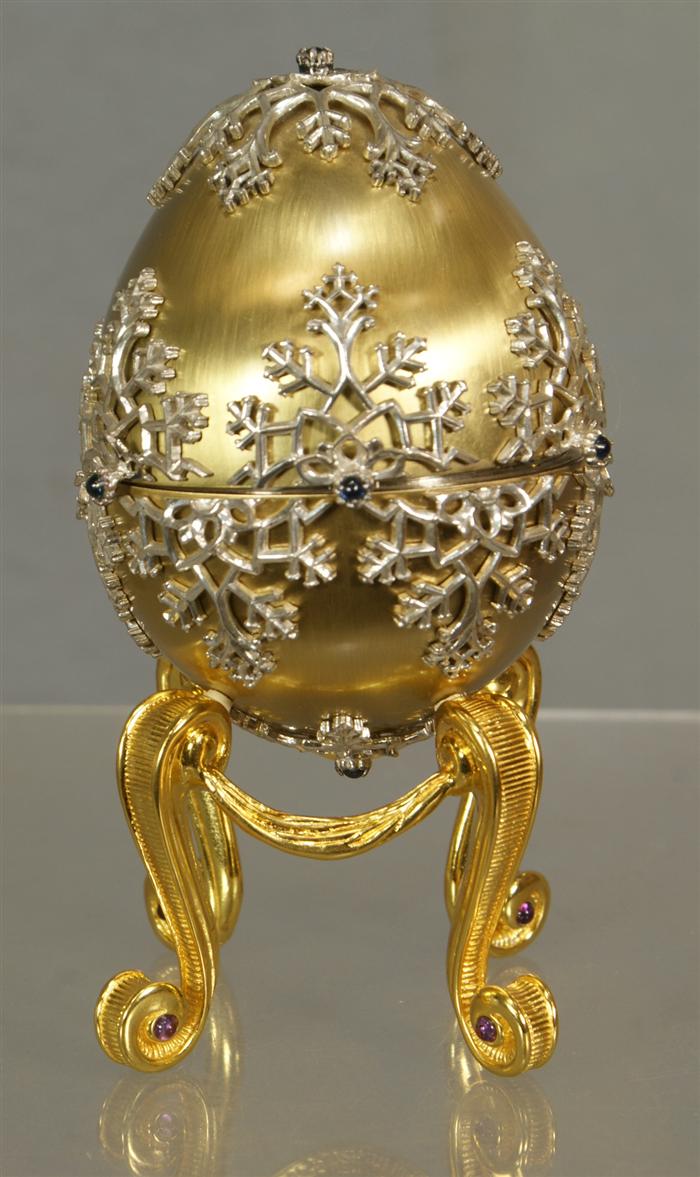 House of Faberge 22K gilt