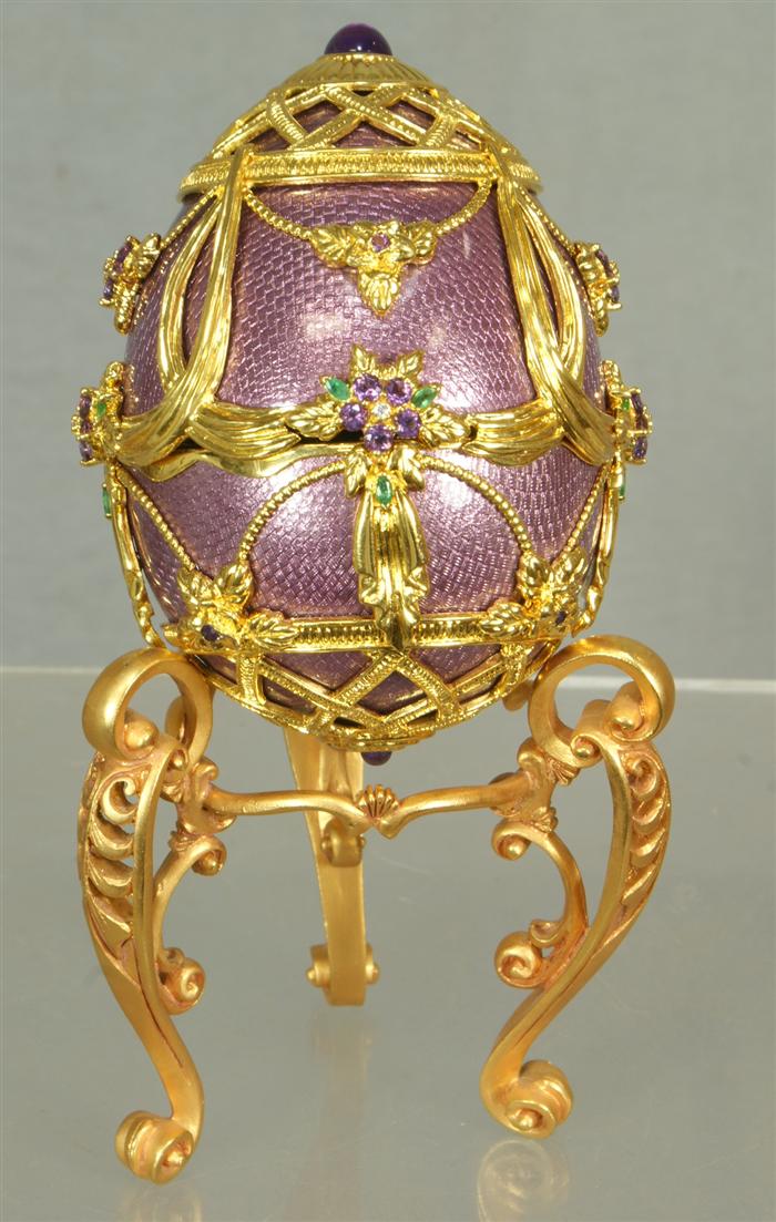 House of Faberge 22K gilt