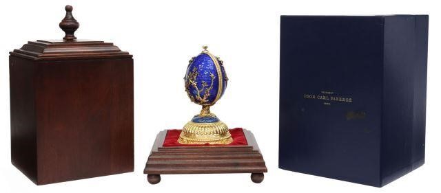 HOUSE OF FABERGE FIREBIRD EGG