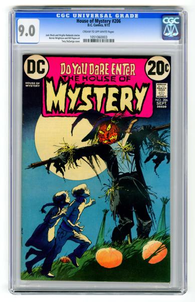 House of Mystery #206 CGC 9.0