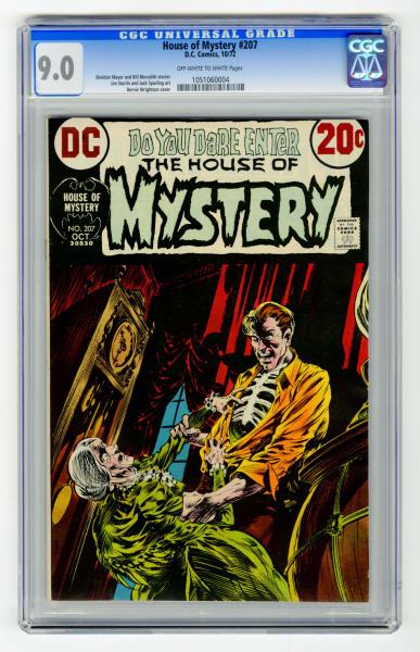 House of Mystery #207 CGC 9.0