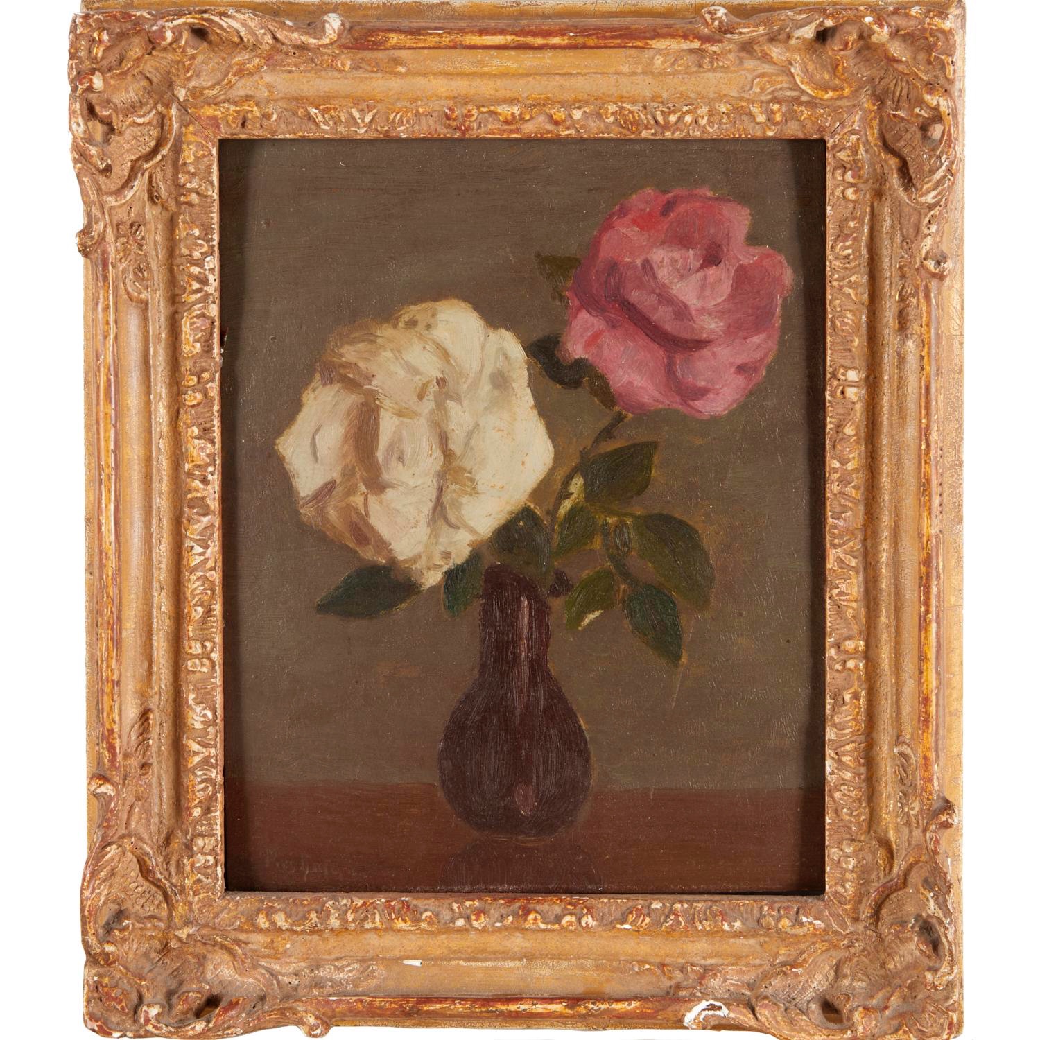 HOVSEP PUSHMAN, OIL ON BOARD, C.
