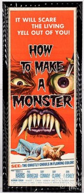 HOW TO MAKE A MONSTER MOVIE PO