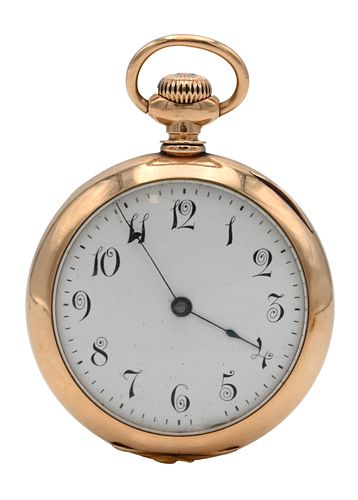HOWARD 14 KARAT GOLD OPEN FACE