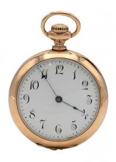 HOWARD 14 KARAT GOLD OPEN FACE
