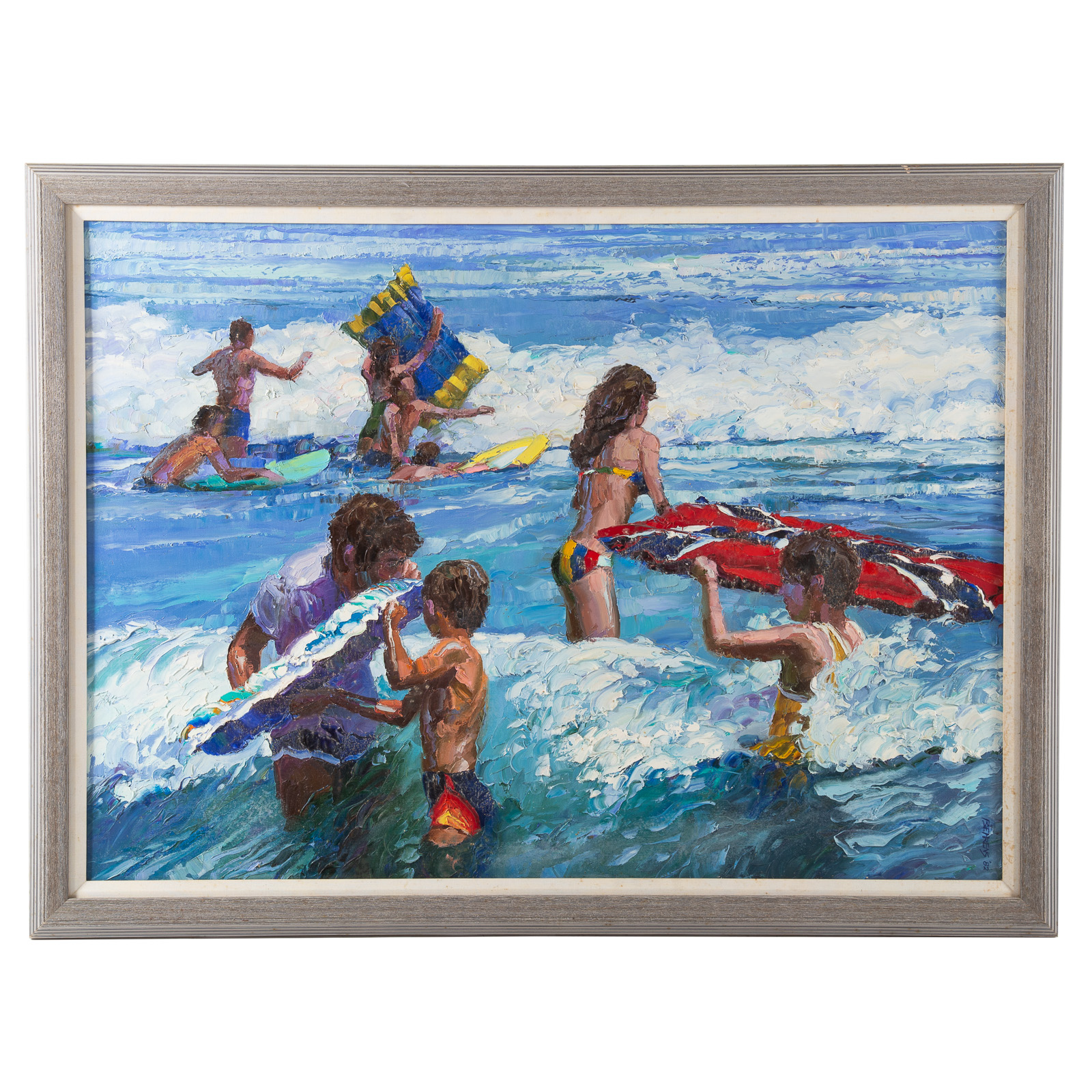 HOWARD BEHRENS. "FAMILY BEACH DAY,"