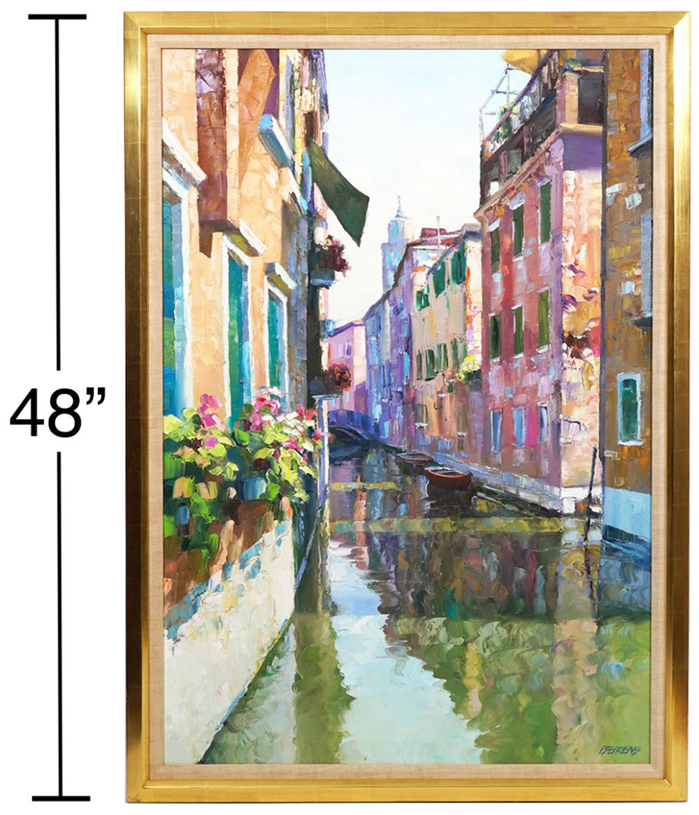 HOWARD BEHRENS 'VENICE' OIL ON