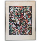 HOWARD BUCHWALD ABSTRACT ACRYL