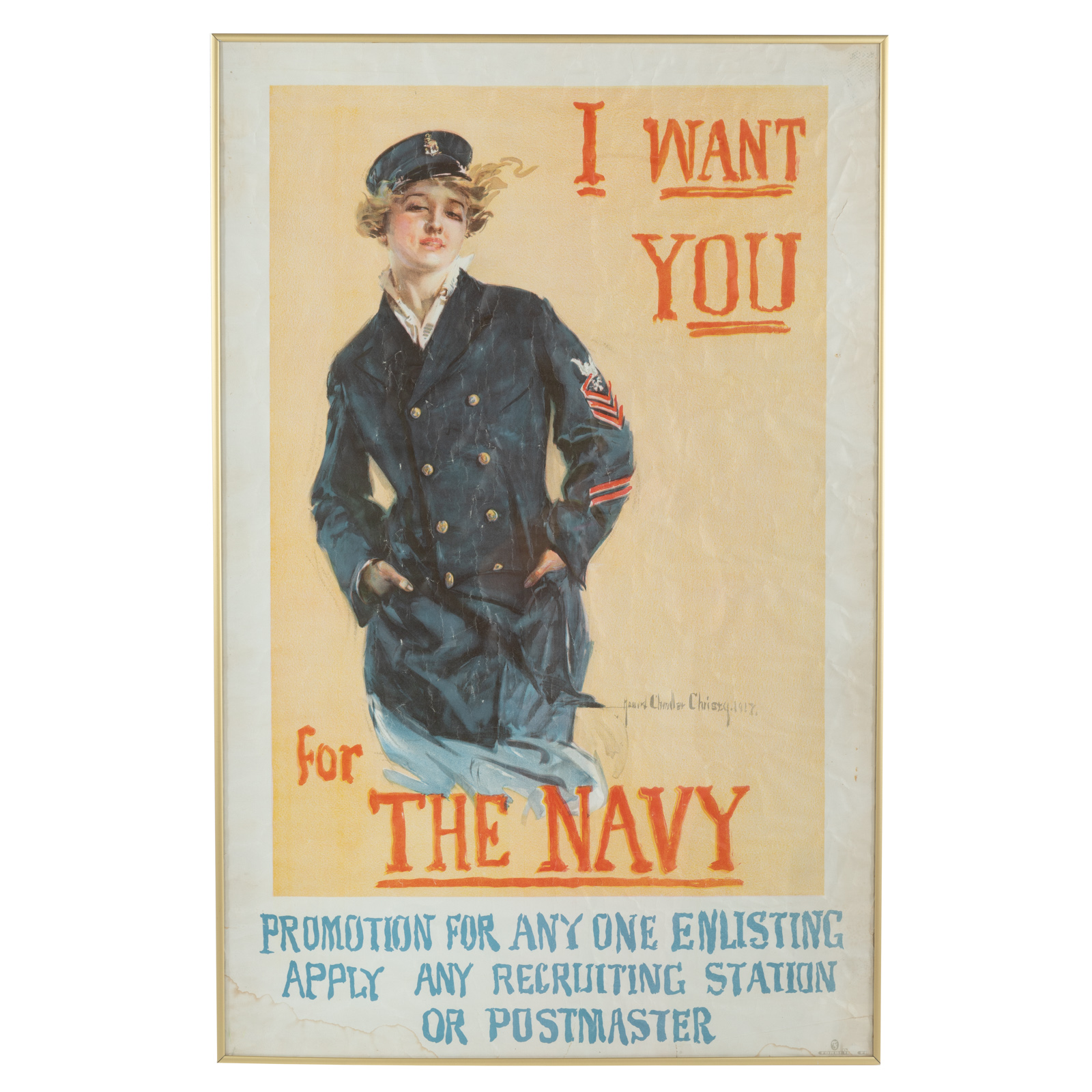 HOWARD C. CHRISTY. "I WANT YOU