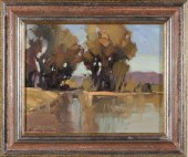 HOWARD CARR OIL ON BOARDHOWARD