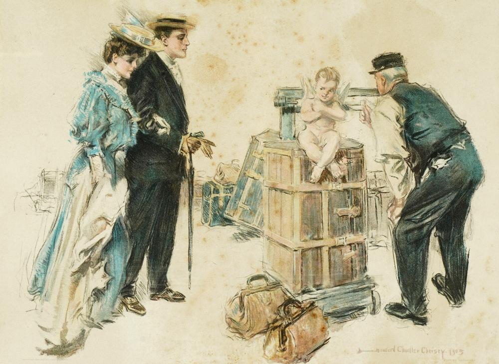HOWARD CHANDLER CHRISTY (1872 -