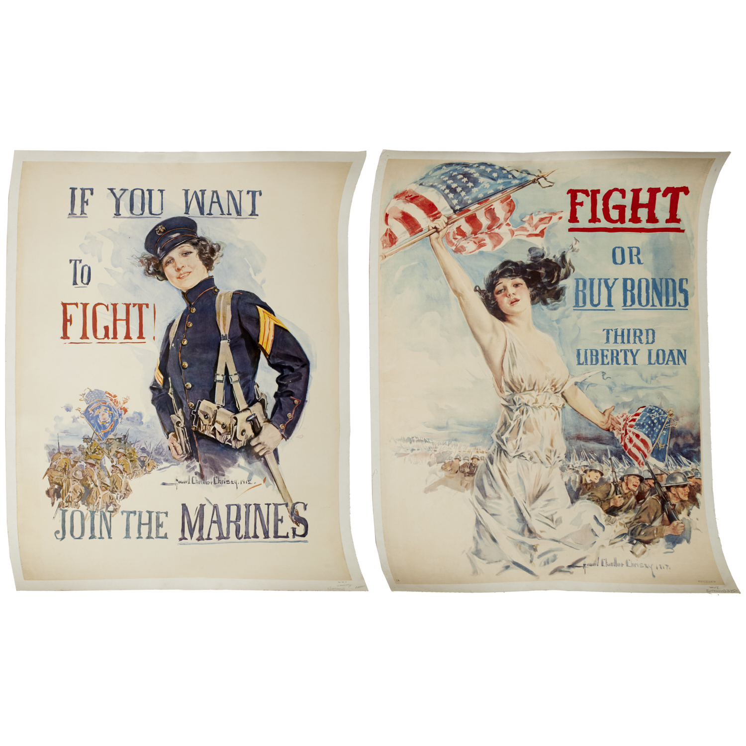 HOWARD CHANDLER CHRISTY, (2)