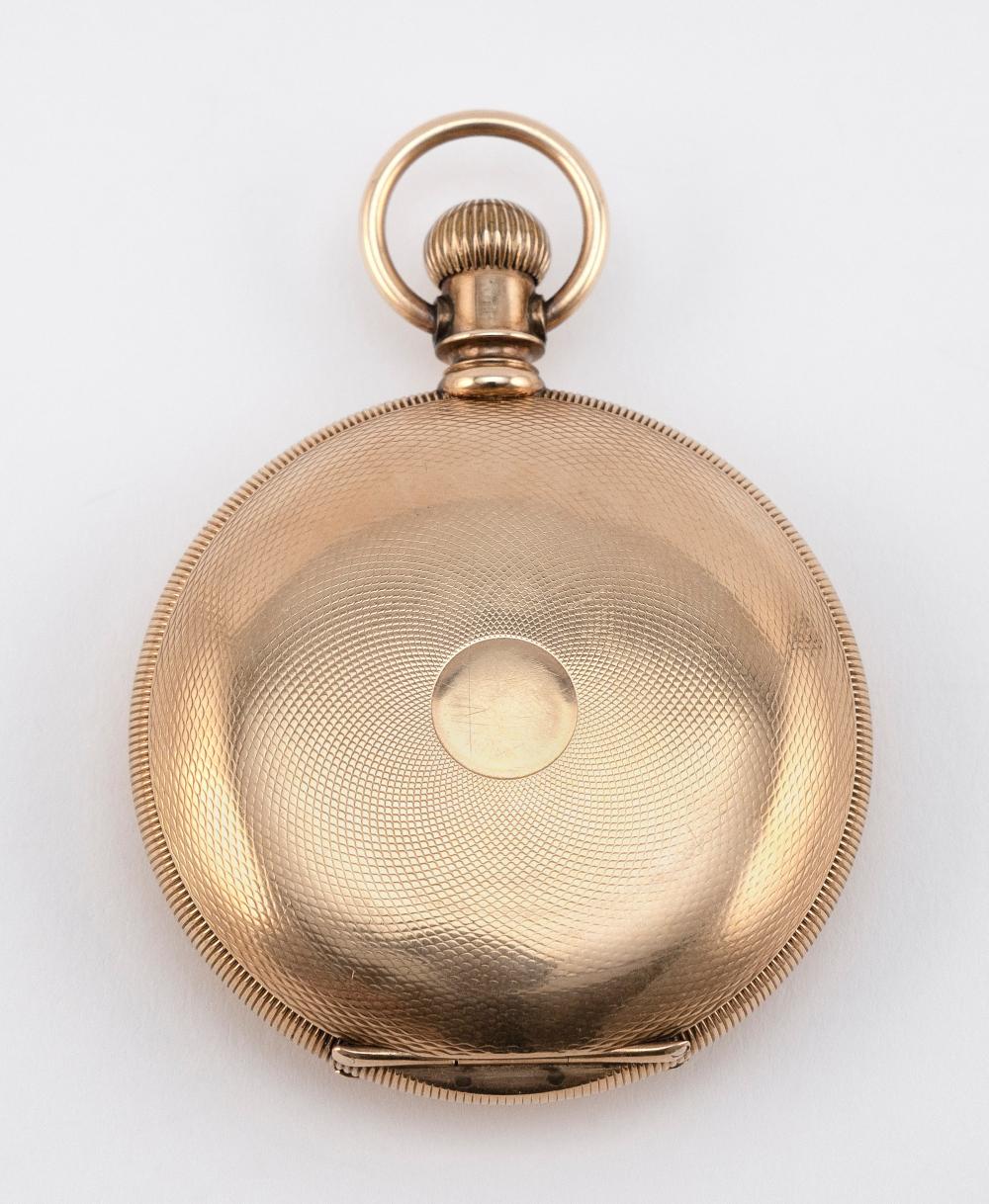 HOWARD & CO. 14KT GOLD HUNTER