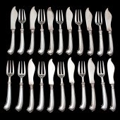 Howard & Co. Sterling Fish Ser