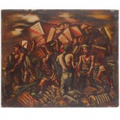 HOWARD COOK, PAINTING Howard C